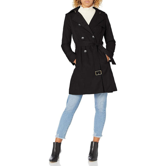 Cole Haan womens Double Breasted Trench Coat for Spring