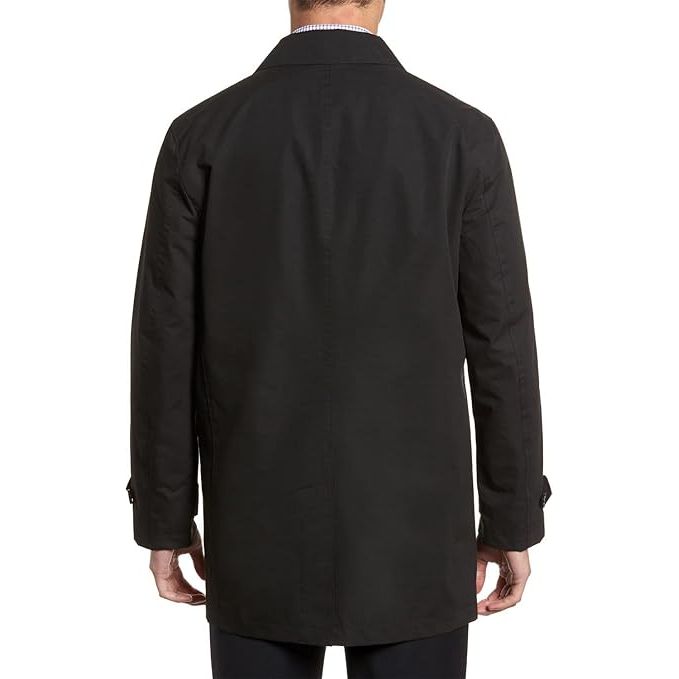 Cole Haan Men's Classic Stand Collar Rain Jacket