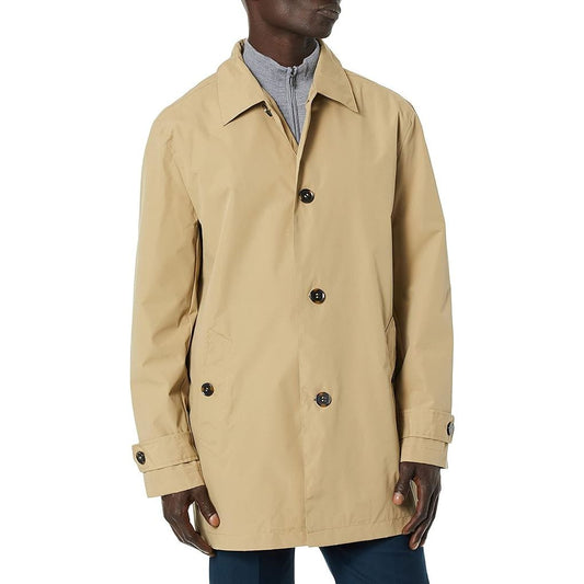 Cole Haan Men's Classic Stand Collar Rain Jacket