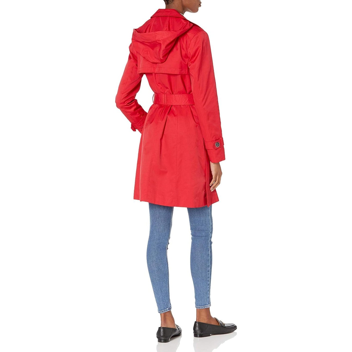 Cole Haan womens Double Breasted Trench Coat for Spring