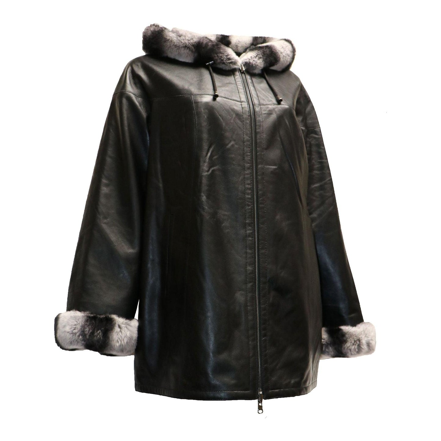 Barya New York Women's Reversible Leather Jacket - Zooloo Leather