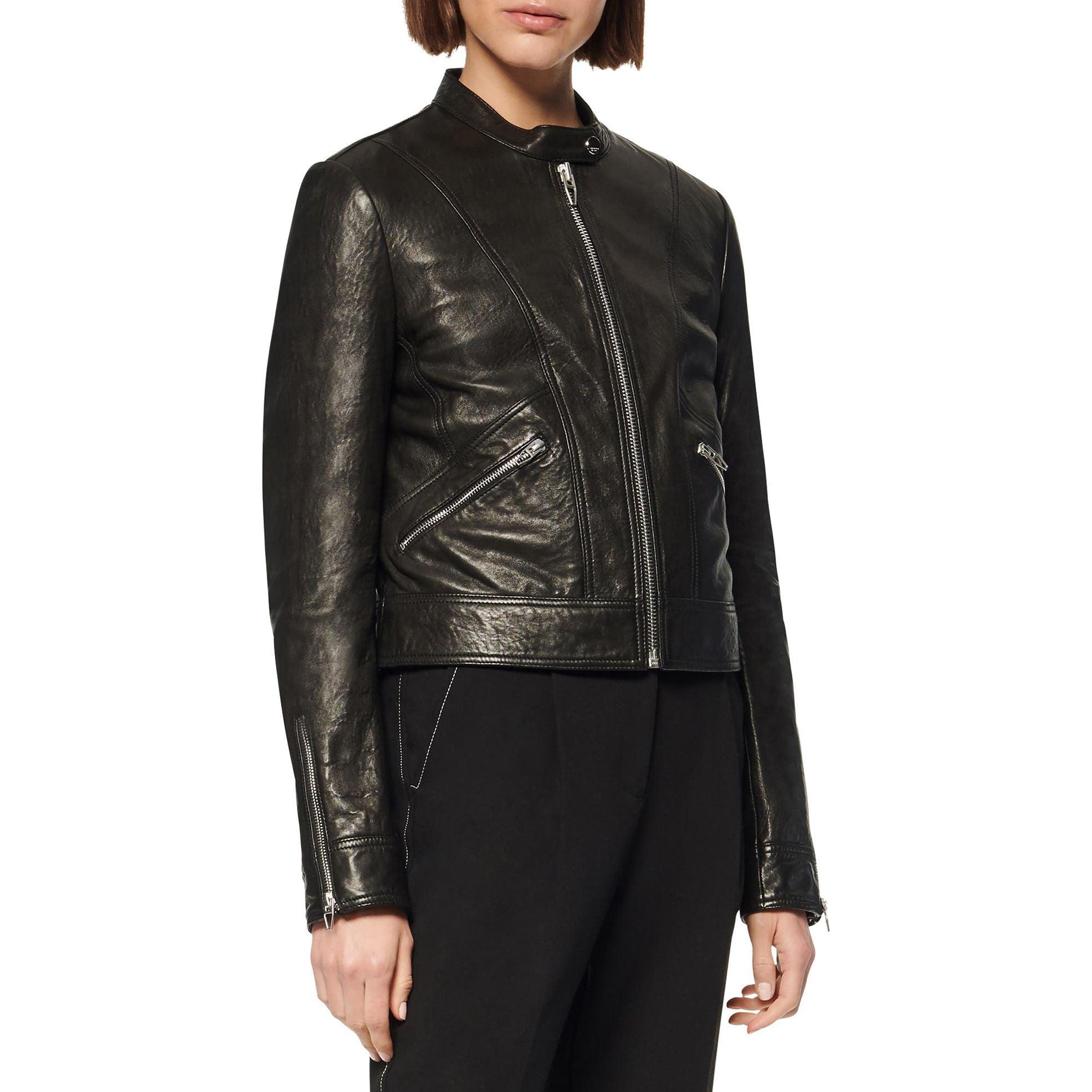 Andrew Marc Ramsey Moto Leather Jacket - Zooloo Leather