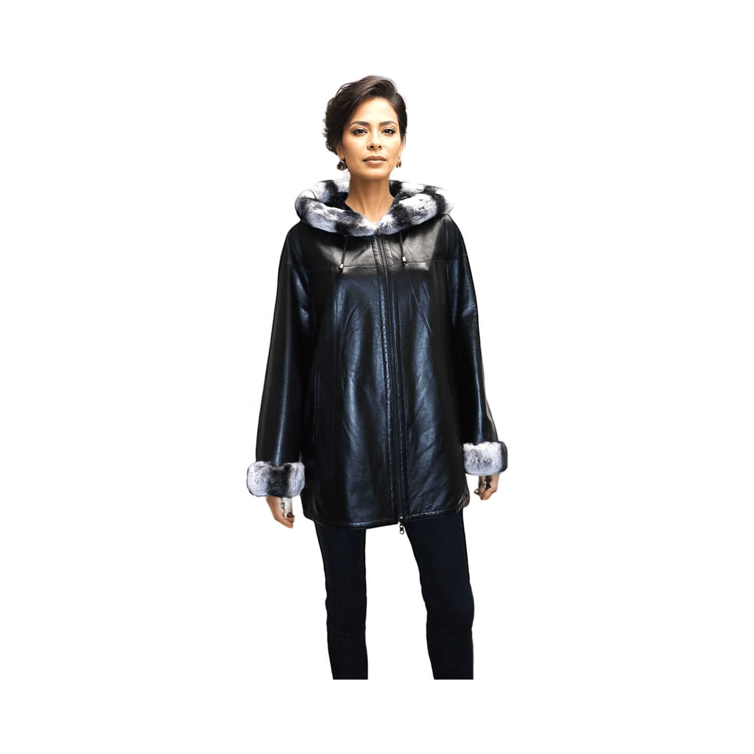 Cole haan 2025 reversible leather jacket