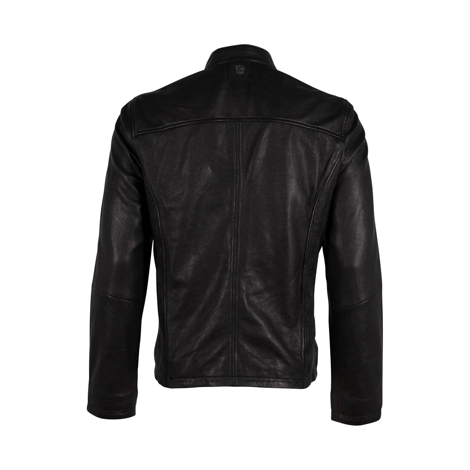 Mauritius Mens's Jaqua Racer Leather Jacket - Zooloo Leather
