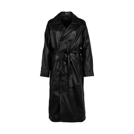 Mauritius Genuine Leather Trench Coat For Men and Women