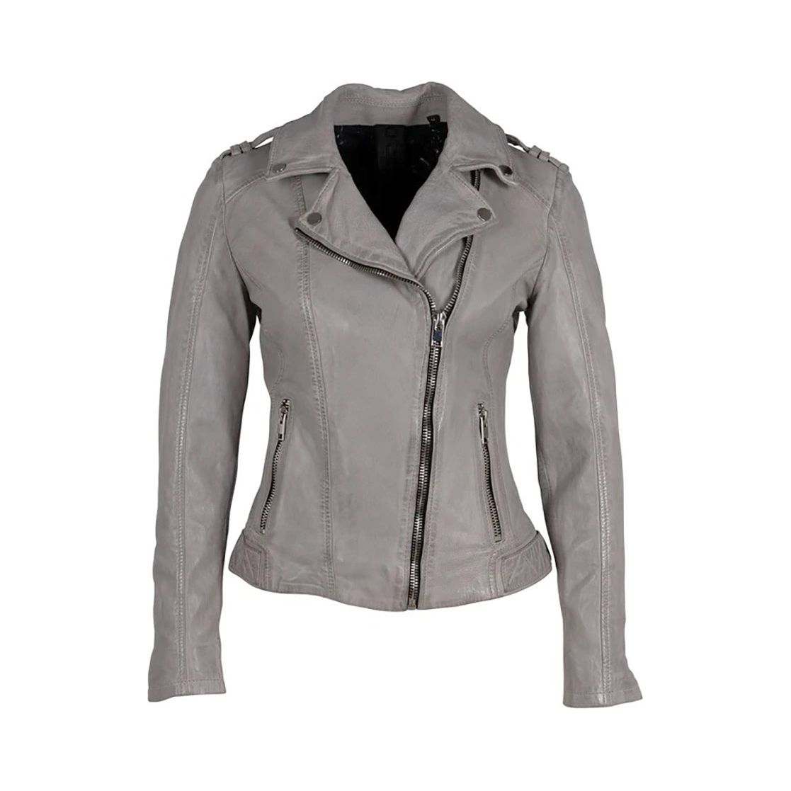 Mauritius Women's Narin Moto Leather Jacket