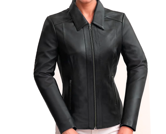 Whet Blu Women's Premium Lambskin Leather Jacket