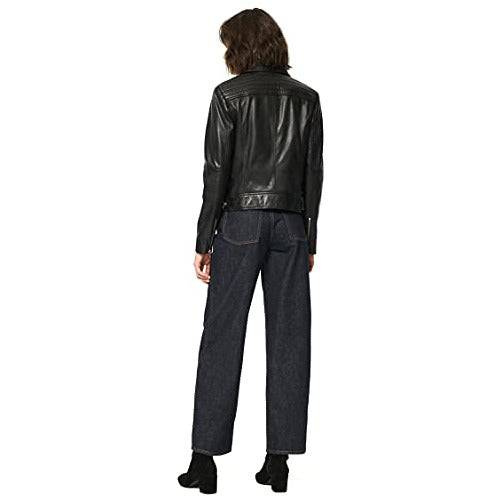 Marc New York Women's NYSA Motorcycle Leather Jacket - Zooloo Leather