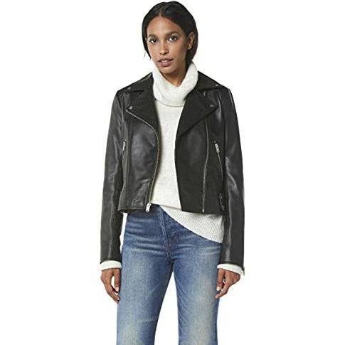 Andrew Marc Women's VALHALLA Moto Leather Jacket - Zooloo Leather