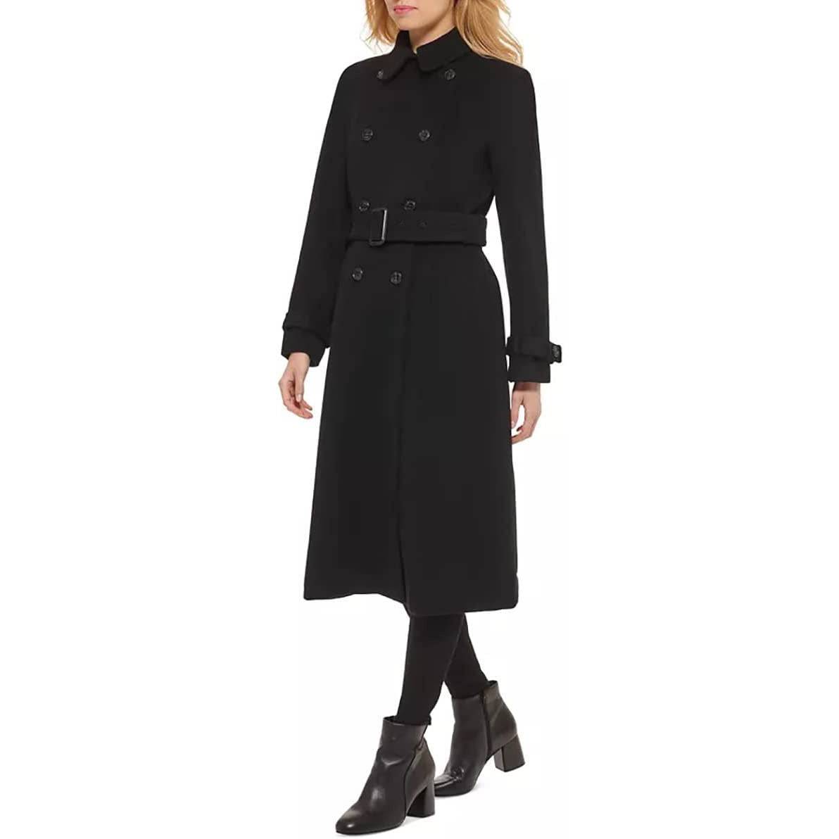 Cole Haan Women's Double Breasted Trench Coat - Zooloo Leather
