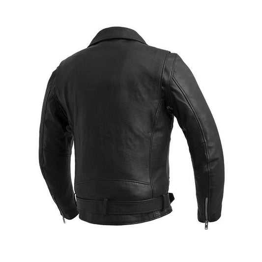 First Mfg Men's Fillmore Motorcycle Leather Jacket