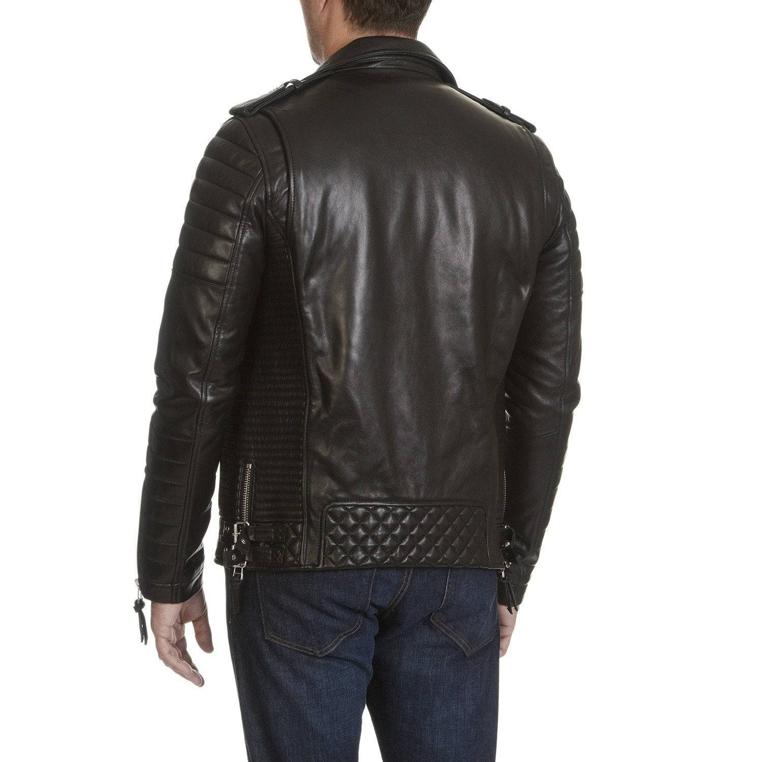 Mason & Cooper Men's Moto Leather Jacket