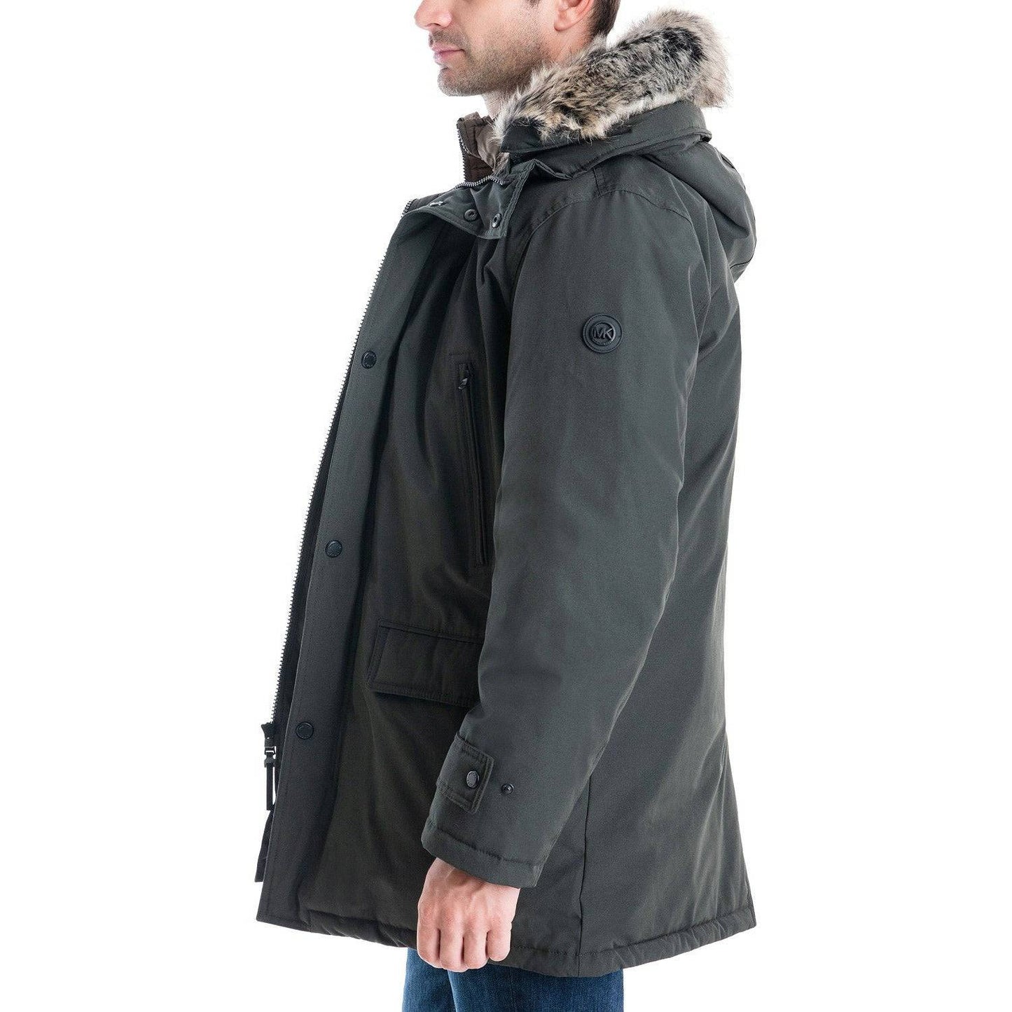 Michael Kors Men's Snorkel Parka Coat - Zooloo Leather