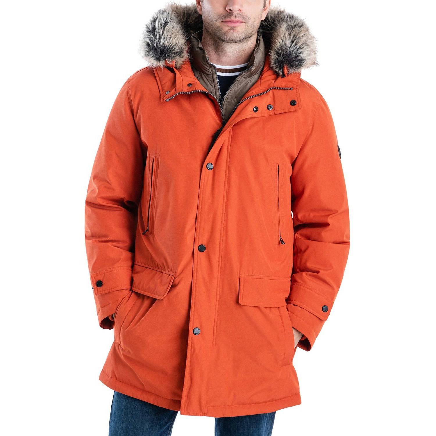 Michael Kors Men's Snorkel Parka Coat - Zooloo Leather