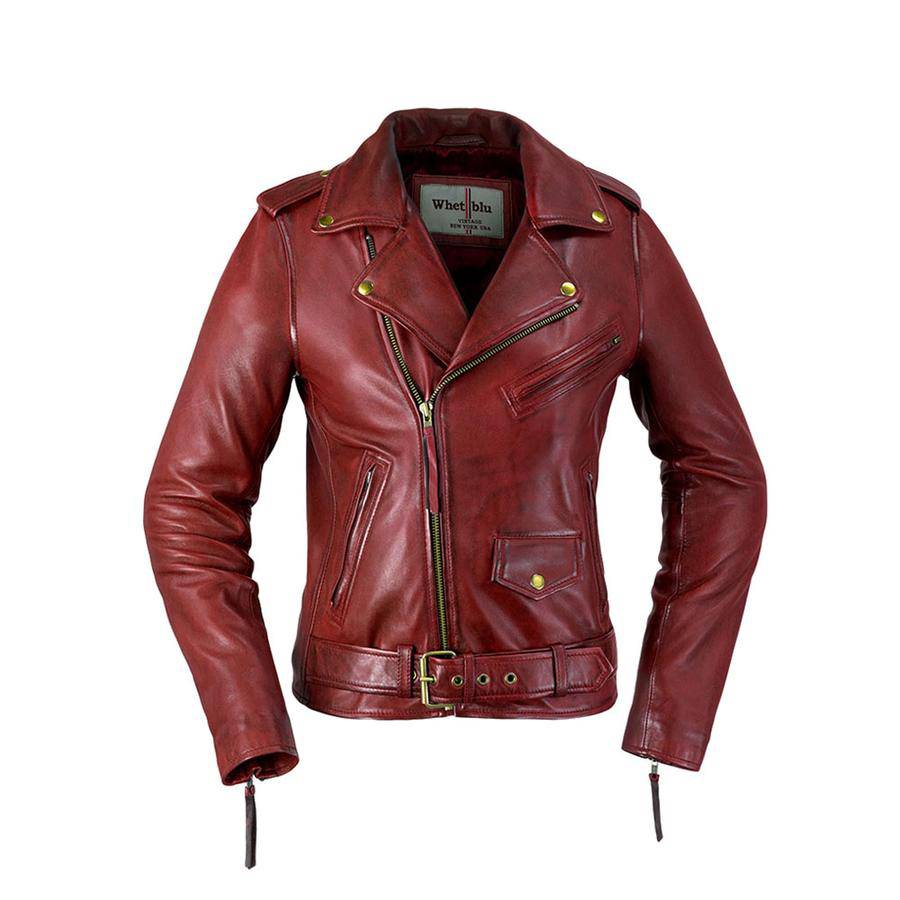 Whet Blu Women's Rockstar Moto Leather Jacket - Zooloo Leather