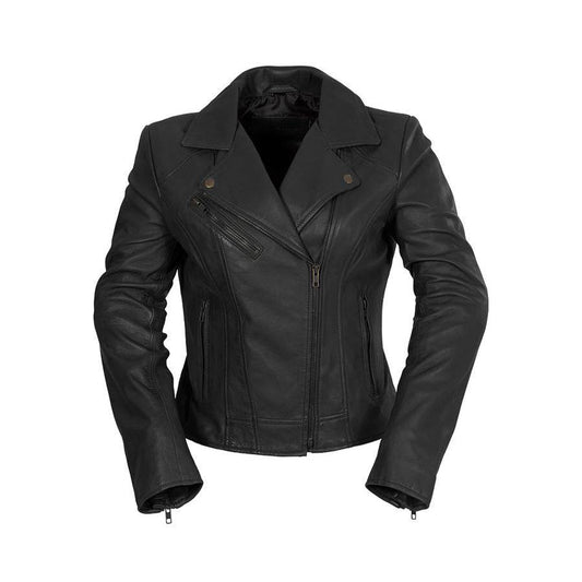 WHET BLU Women's Betsy Moto Leather Jacket - Zooloo Leather