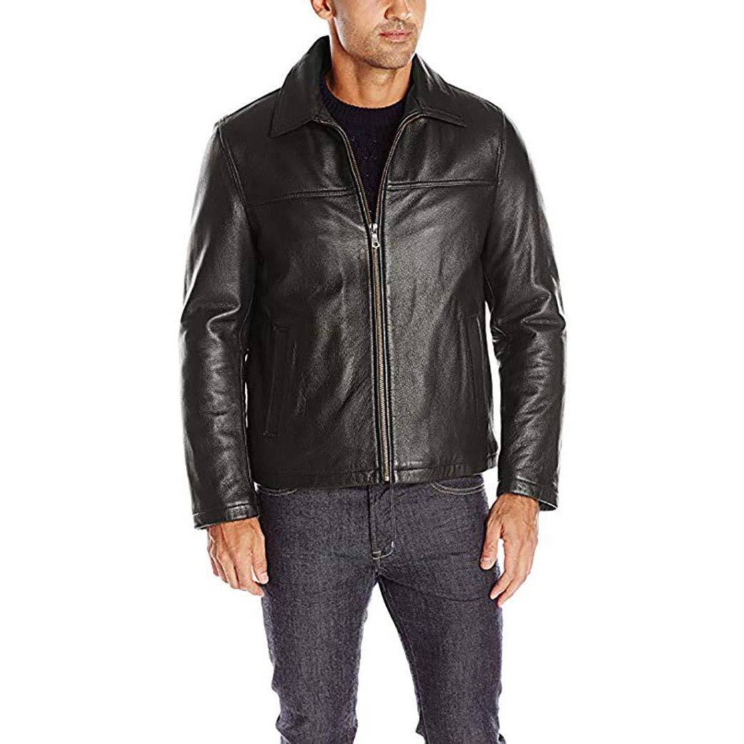 Whet Blu Men's Cowhide Leather Jacket - Zooloo Leather