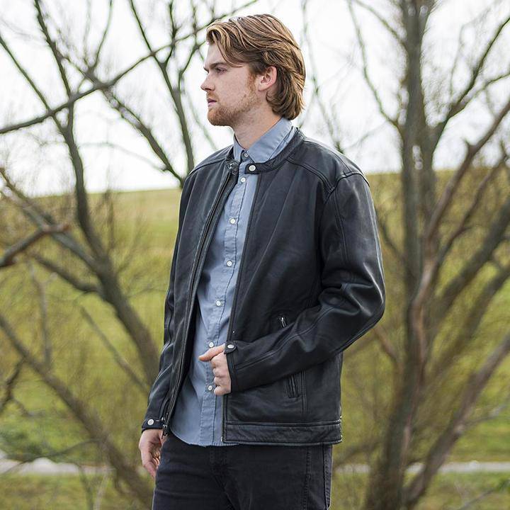 WhetBlu Men's Iconoclast Leather Jacket - Zooloo Leather