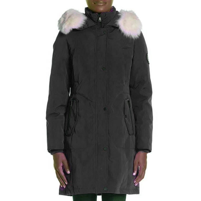 I Madison Expedition Down Coat with Real Fur - Zooloo Leather