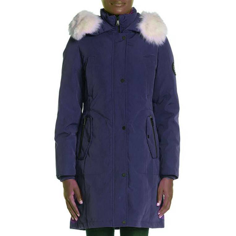 I Madison Expedition Down Coat with Real Fur - Zooloo Leather