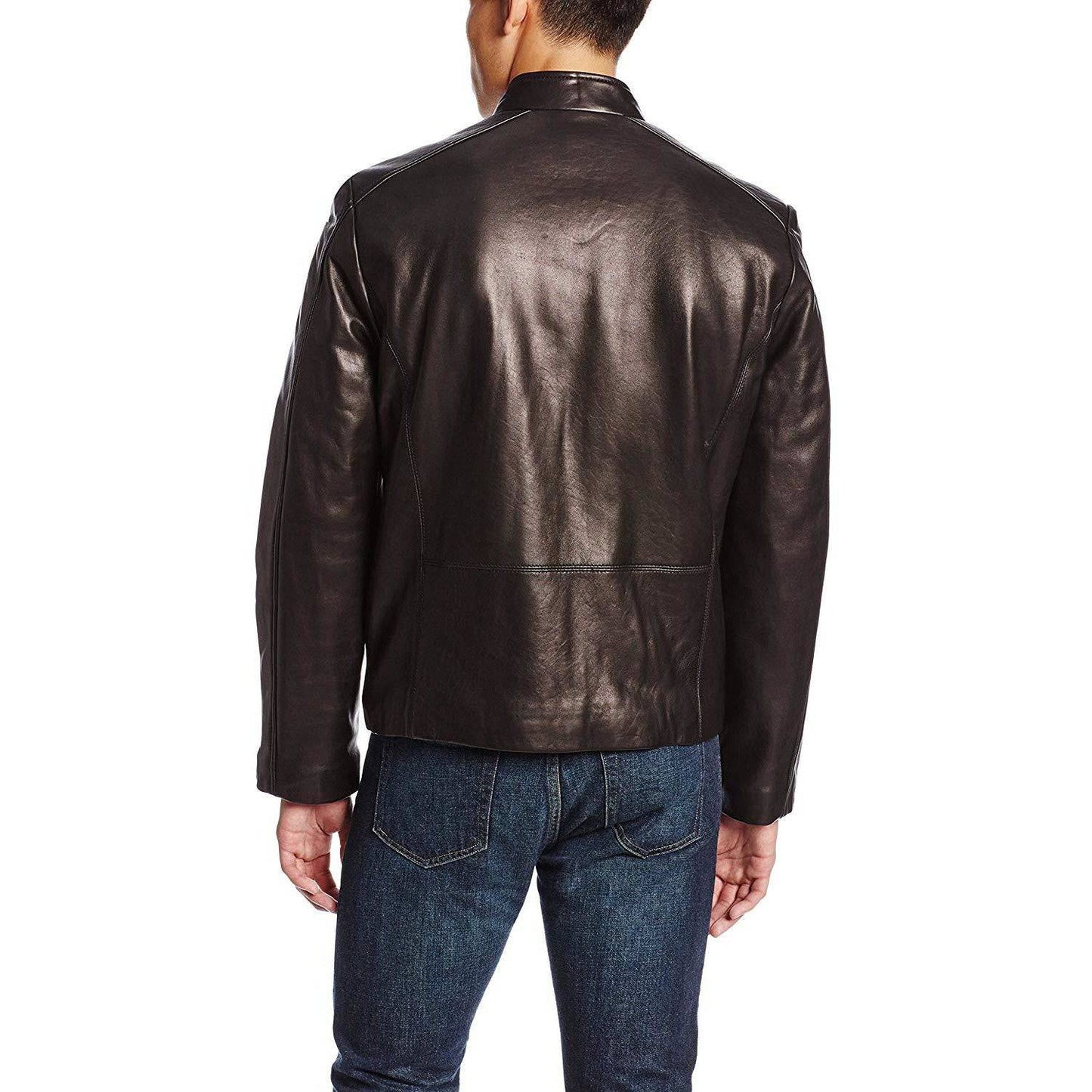 Marc New York by Andrew Marc Men's Sam Smooth Lamb Leather Jacket