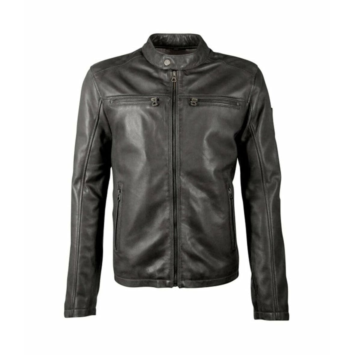 Mauritius Men's Moto Leather Jacket - Zooloo Leather