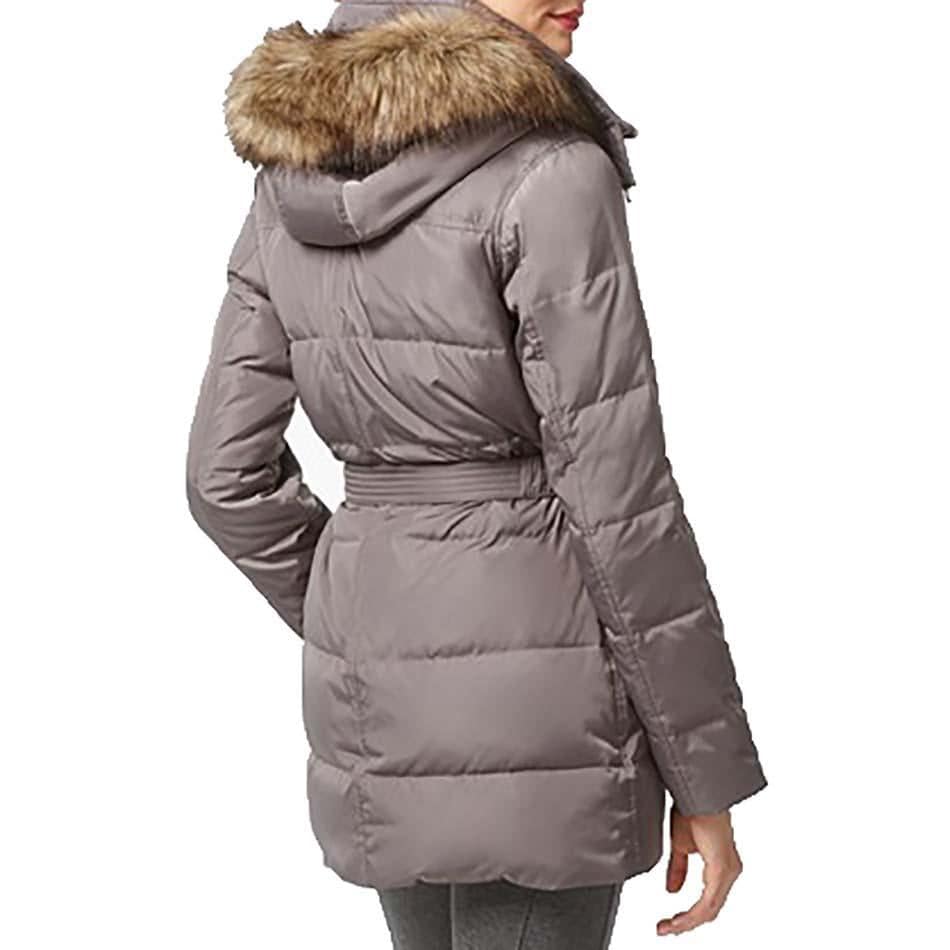 Michael Kors Women's Down Coat with Zip-Out Hood - Zooloo Leather