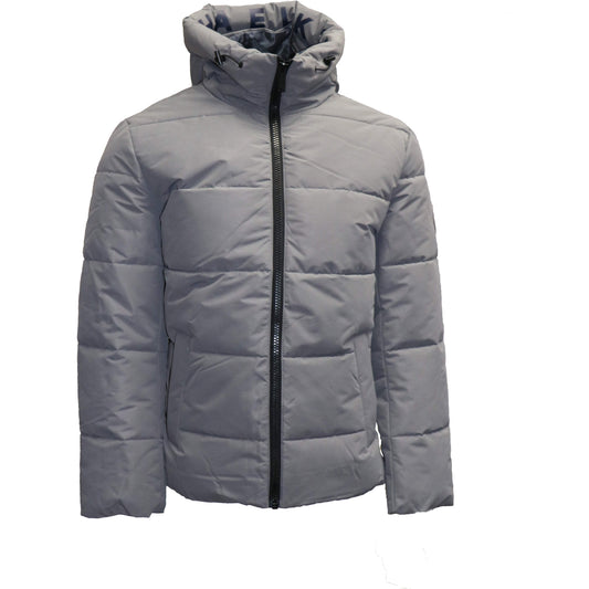 Michael Kors Men's Puffer Jacket with Attached Hood