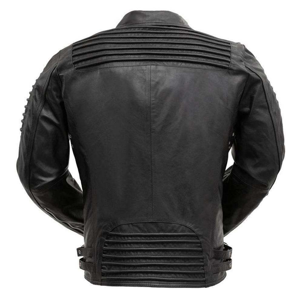 Whet Blu Men's Moto Leather Jacket