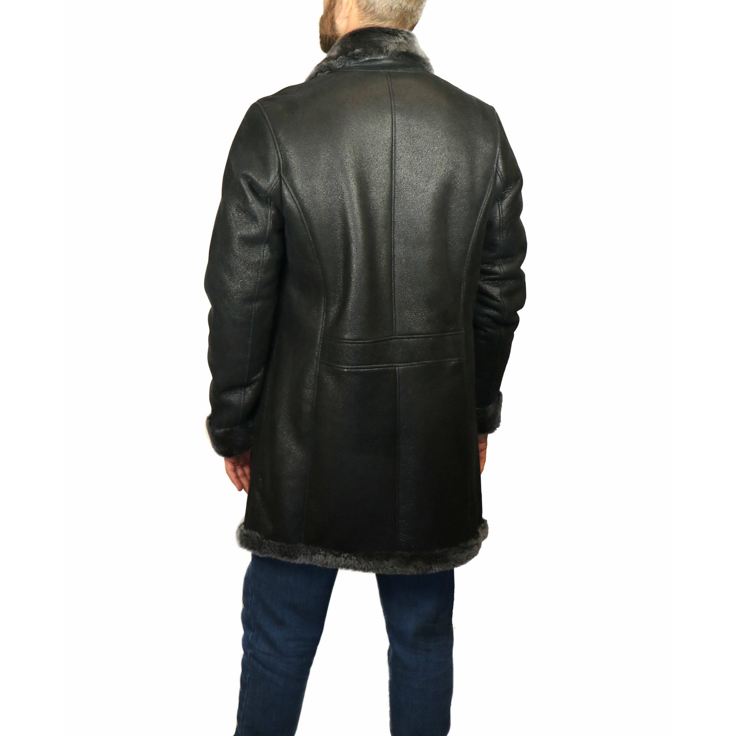 Men's Shearling Coats - Zooloo Leather